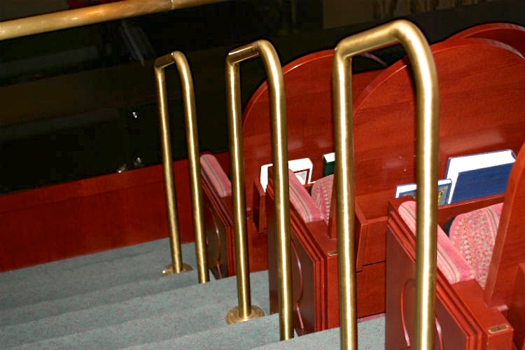 Theater handrail
